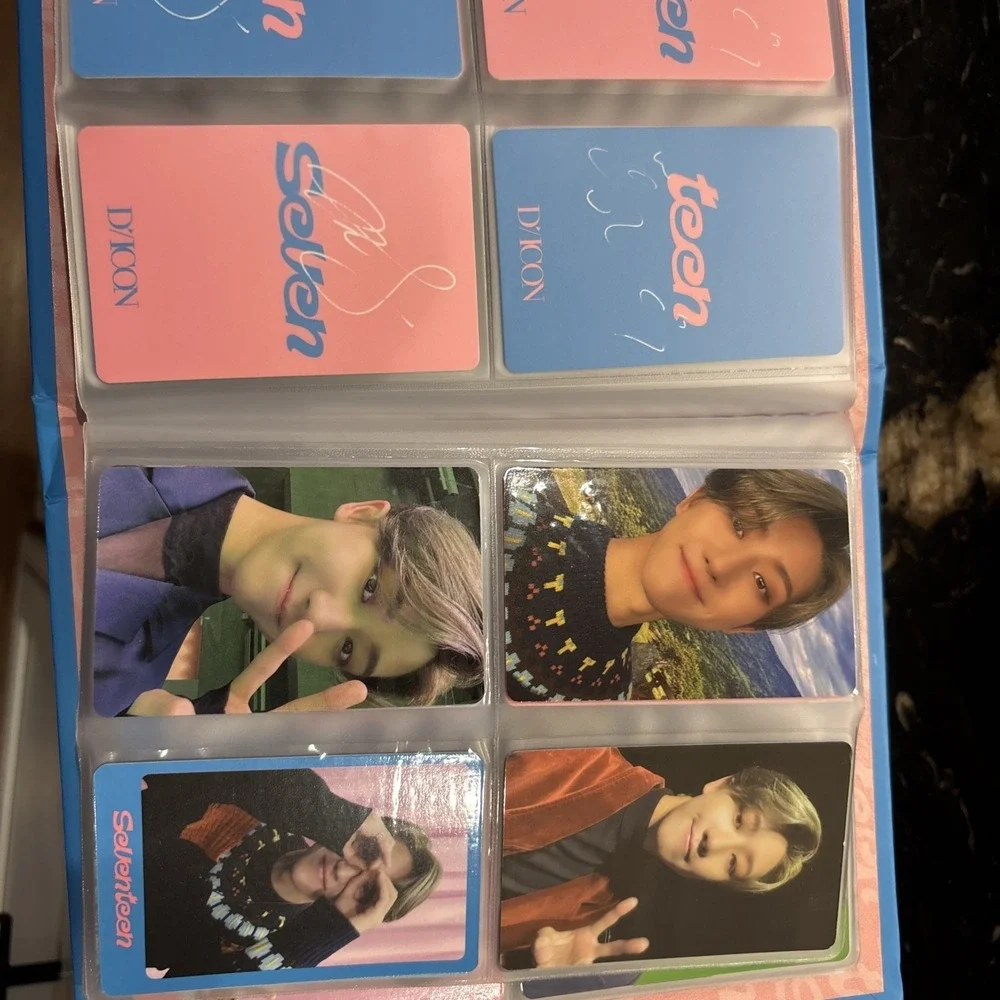 Seventeen + Jun Dicon Photocard Set W/Case- Lot Of 81